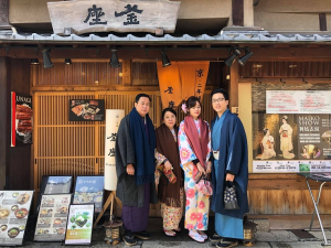 hướng dẫn viên nhật bản trải nghiệm nhật bản kimono yukata