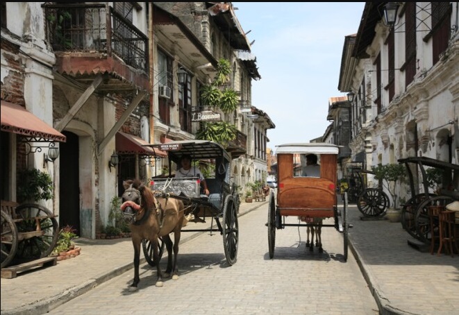 Làng cổ Intramuros tại Manila Philippines