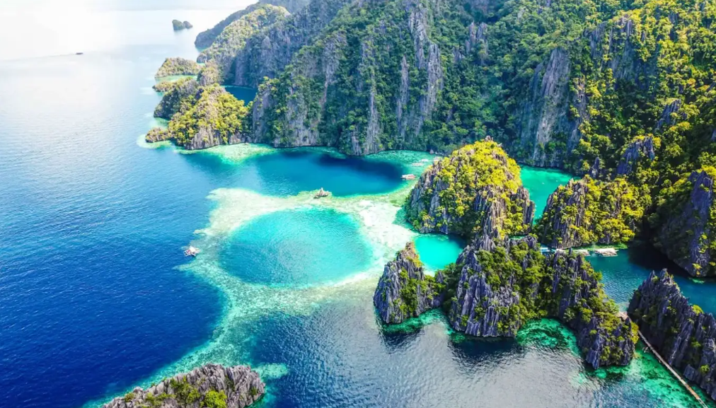 thien duong xanh palawan Philippines du lich