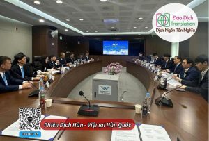 phien dich tieng han tai busan
