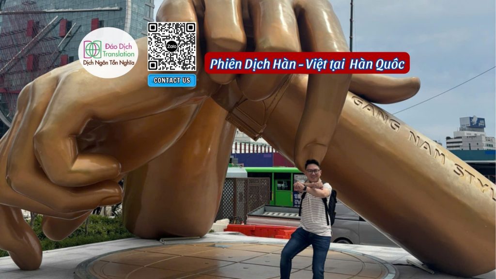 khach cong tac check in pho gangnam