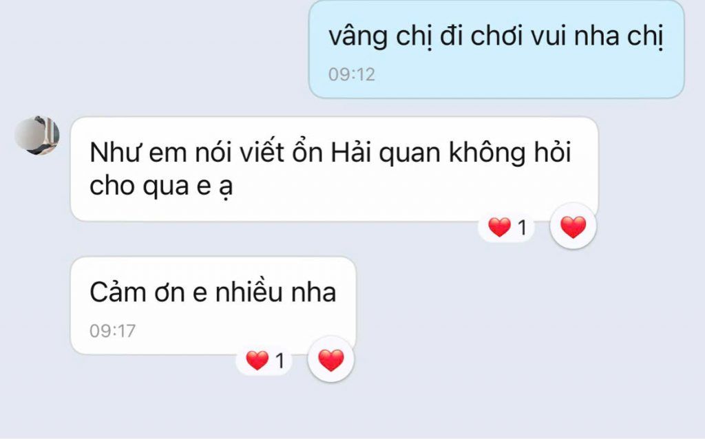 ho tro khach hang khai thong tin nhap canh trung quoc