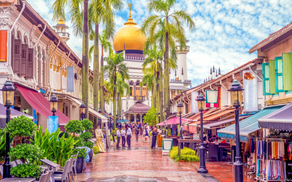 huong dan vien tour qua canh tai singapore