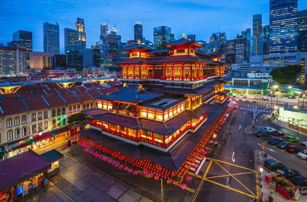huong dan vien tour qua canh tai singapore