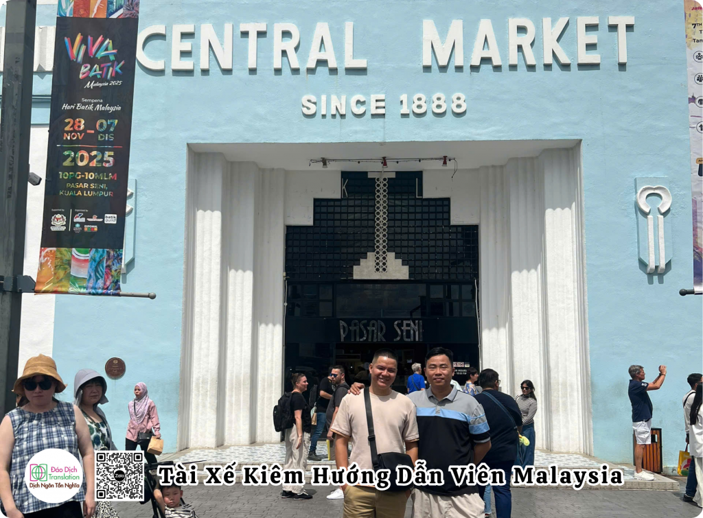tai xe kiem huong dan vien city tour tai kuala lumpur