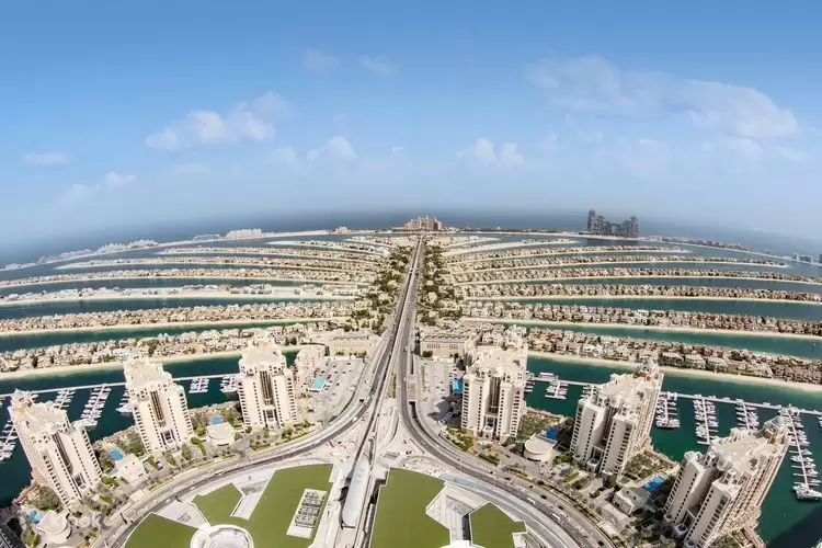 Palm Jumeirah thăm quan đảo nhân tạo hình cây cọ