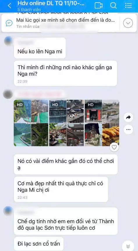 huong dan vien cham soc khach hang chu dao qua zalo